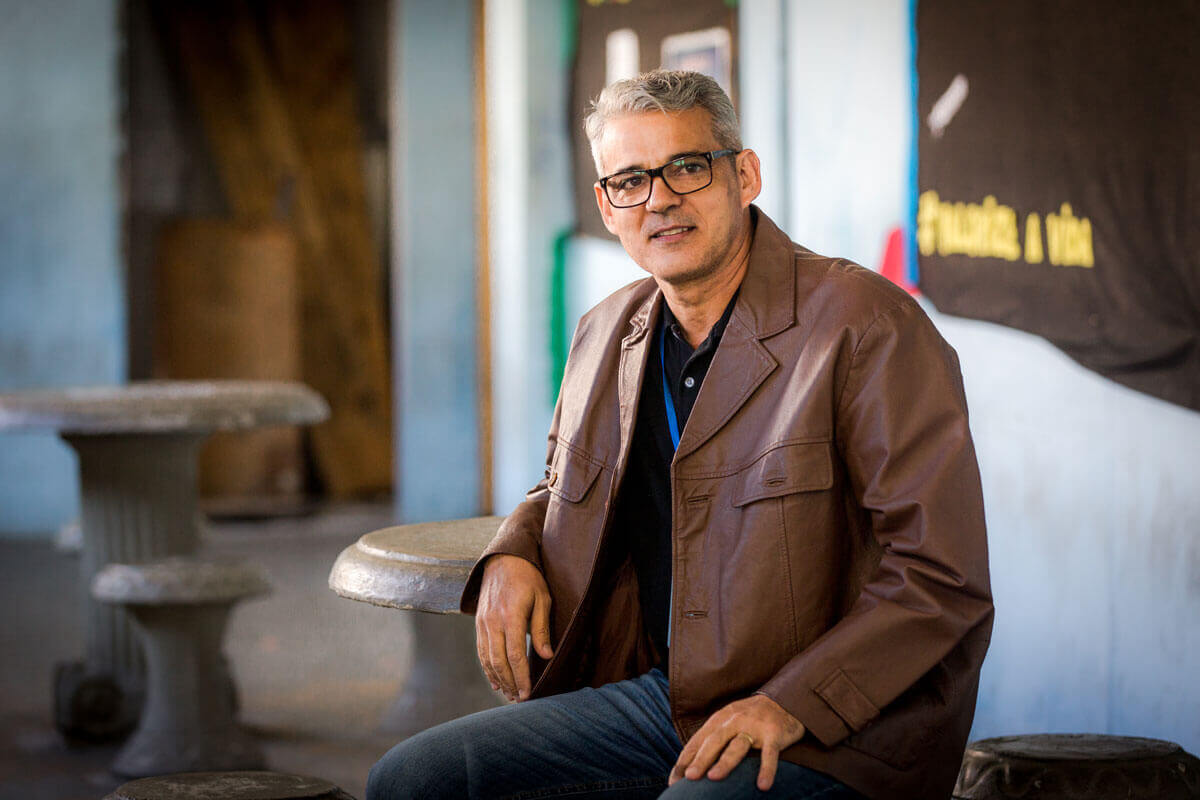 Andre Barroso - Diretor do Colégio Estadual José Marques